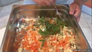 Rindsroulade im Rotweinsafterl